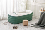 Load image into Gallery viewer, Thermae Studio Inflatable Bathtub for Adults, Portable, suitable for Outdoor. Olive Green
