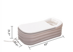 Load image into Gallery viewer, Thermae Studio Inflatable Bathtub for Adults, Portable, suitable for Outdoor. Coffee Light
